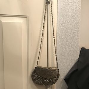 Bronze Sequin Party Purse